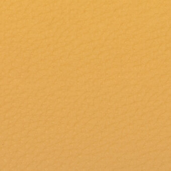 Yellow nappa leather texture with a repeating diamond pattern and matte finish, close-up material sample.