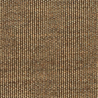 Chestnut brown outdoor fabric texture with vertical ribs, displaying a consistent linear pattern and matte finish, suggesting durability.