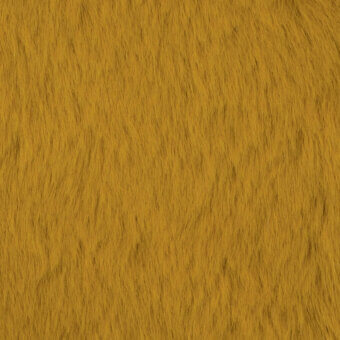 Geltrude fabric sample, mustard yellow, dense short pile texture from Borzalino collection, model 200, matte finish.