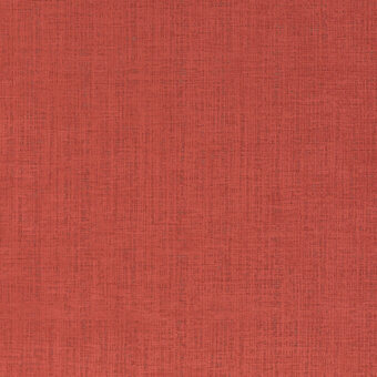 Terracotta fabric sample with irregular woven texture, matte finish, and vertical lines; label reads “borzalino pastel poetry ch2890-011”.