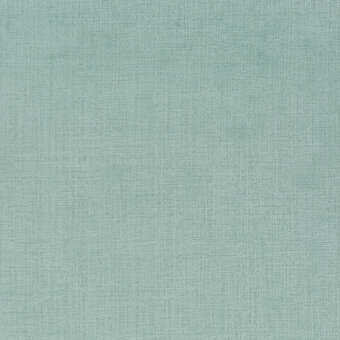 Borzalino fabric sample, pastel teal linen weave, displaying “pastel poetry ch2890 – 083” label, even lighting, granular matte texture.
