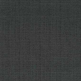 Borzalino fabric sample, dark gray linen texture, displaying vertical lines and woven appearance; label reads “pastel poetry ch2890 – 133”.