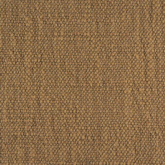 Borzalino fabric sample, earthy brown granular texture, densely packed with raised nodules and varied tonal depth.