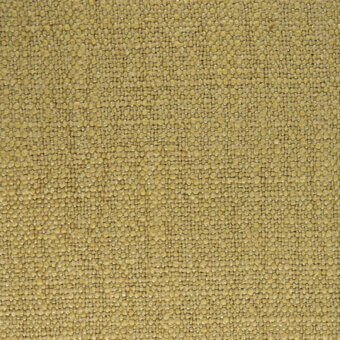 Woven fabric texture, muted gold tone, granular surface with raised fibers; Borzalino Suvereto g307 upholstery material sample closeup.