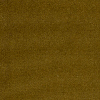 Borzalino Augusta Velvet – 006, olive-green fabric with a dense, short pile and subtle vertical weave, matte finish.
