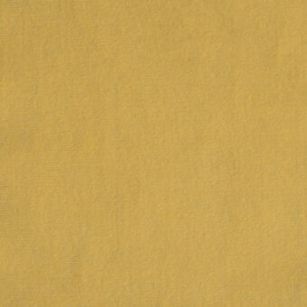 Gold velvet fabric sample, “Augusta Velvet – 010” by borzalino, features a dense, short pile and subtle sheen with warm tonal variations.