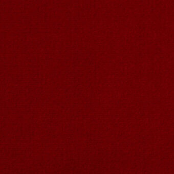 Red velvet fabric swatch displaying a consistent nap and tight weave, with “borzalino” and fabric details text overlay.