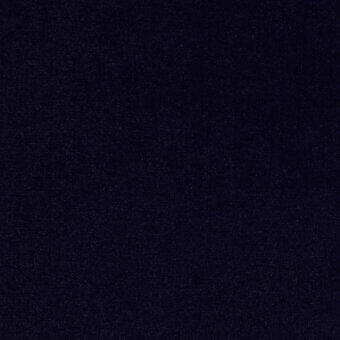 Indigo velvet fabric swatch displaying a dense, short pile and woven granular texture with a matte finish.