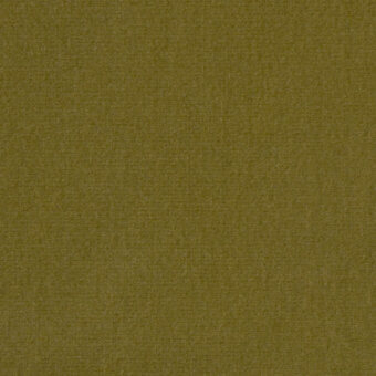 Olive-green velvet fabric sample with a dense, short pile and subtle nap variation; Augusta Velvet by borzalino, fabric (l) collection.