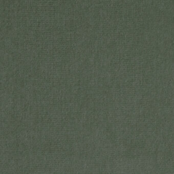 Augusta velvet fabric, olive-green, short pile with a consistent grid weave and granular texture from the Borzalino collection.
