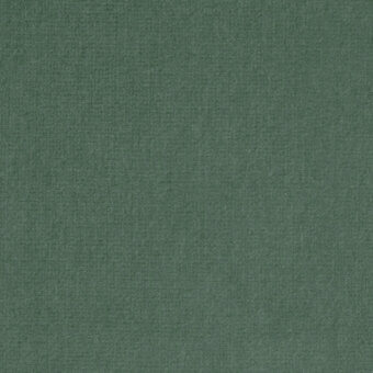 Augusta Velvet fabric sample, olive-green, dense pile with a matte finish and uniform woven texture from Borzalino’s fabric (l) collection.