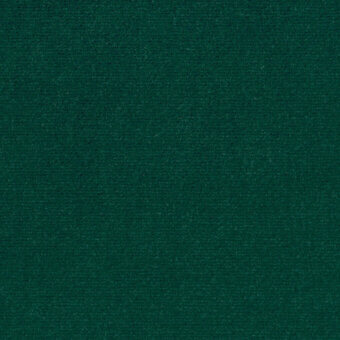 Emerald green velvet fabric sample, dense short pile texture, uniform color, even lighting, “Augusta Velvet 37” text overlay.