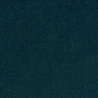 Teal velvet fabric sample displaying a dense, short pile texture with subtle tonal variations and a consistent matte finish.