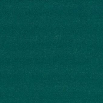 Teal velvet fabric swatch displaying a dense, short pile texture with subtle tonal variations and a soft sheen; label reads “borzalino augusta velvet – 57”.