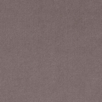 Borzalino Augusta Velvet – 58, muted brown fabric with a dense, short pile and horizontal grain, matte finish.