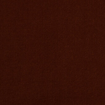 Augusta Velvet fabric swatch, deep reddish-brown, with a dense pile and subtle irregular weave, shown against a neutral background.
