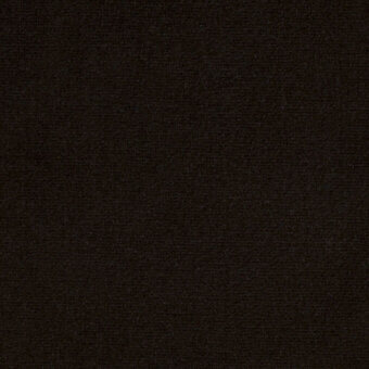 Borzalino Augusta Velvet – 74, dark brown fabric with a dense, short pile and subtle sheen, showcasing a uniform matte texture.