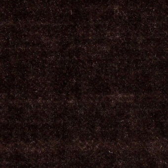 Dark brown velvet fabric texture with a short, dense pile and matte finish; identified as Boss Velvet – 6020.