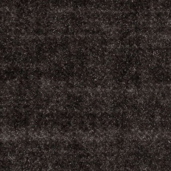 Dark gray velvet fabric texture with a dense, short pile and subtly raised nubby surface, displaying a uniform, muted tone.