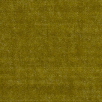 Olive-green velvet fabric sample with a raised, embossed texture and matte finish, labeled “borzalino boss velvet – 7055”.