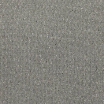 Woven fabric texture in muted gray with a speckled, heathered pattern; fine, uniform weave suggests a synthetic blend, possibly “fleck eco” k5260.