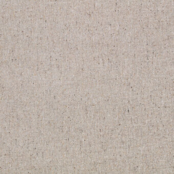 Beige flecked fabric texture, Borzalino fleck eco k5260, dense woven grid with brown and gray speckles, matte granular finish.