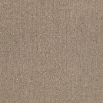 Beige flecked fabric sample with a tight, even weave and matte finish; textured synthetic material labeled “fleck eco k5260”.
