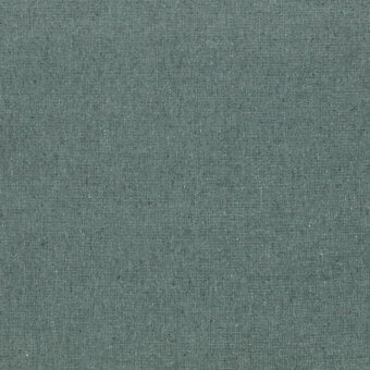 Borzalino fabric sample, gray-green woven texture, flecked pattern, matte finish, visible label details “fleck eco k5260 – 26”.