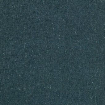 Borzalino fabric sample, teal woven texture, speckled with white flecks; label reads “fleck eco k5260 – 29” against a gray backdrop.