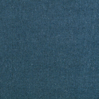Teal woven fabric texture, flecked pattern, dense matte weave; Borzalino fleck eco k5260–41 fabric sample detail, neutral background.