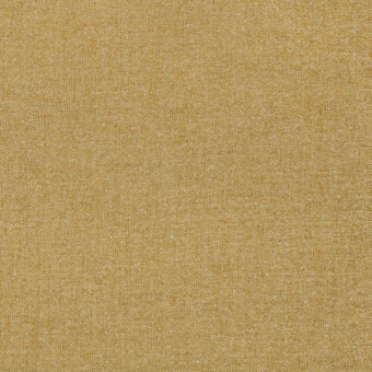 Gold woven fabric sample with heathered texture and off-white flecks, identified as Borzalino fleck eco k5260-42, matte finish.