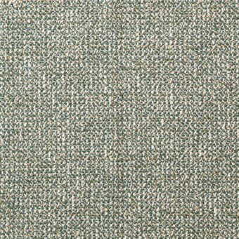 Sage green woven fabric texture with speckled golden-yellow and off-white flecks, exhibiting a dense, irregular, nubby weave and organic mottled effect.