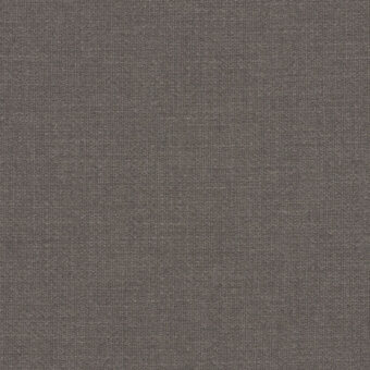 Borzalino loop fabric sample, muted gray, heathered texture with dense woven loops and a matte finish, label partially visible.