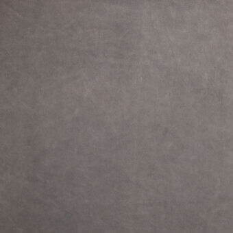 Leather texture sample in taupe with a mottled, distressed finish and granular surface, identified as “spider – 122 taupe.”