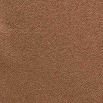 Brown leather texture with a dense, pebbled grain and tonal variations, displaying a consistent, seamless surface quality.