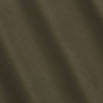 Dark olive-green leather texture displays a natural grain, matte finish, and subtle tonal variations with a distressed, aged quality.