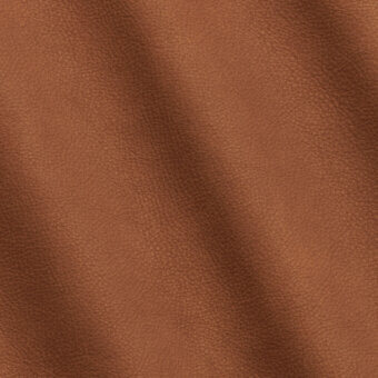 Brown leather texture sample, Sequoia Old Copper 4024, with a subtly pebbled grain and warm, muted tone displaying natural hide variations.