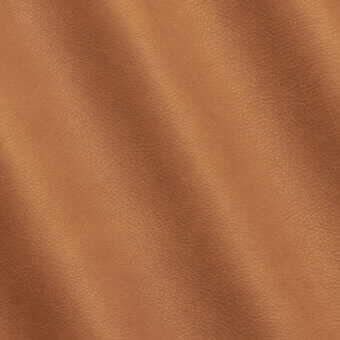 Tan leather texture sample, “sequoia” variety, displays a subtly pebbled grain and matte finish with tonal shifts and soft creases.