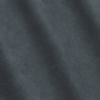 Dark gray full-grain leather texture with a matte, pebbled surface; tonal variations and subtle grain patterns visible.