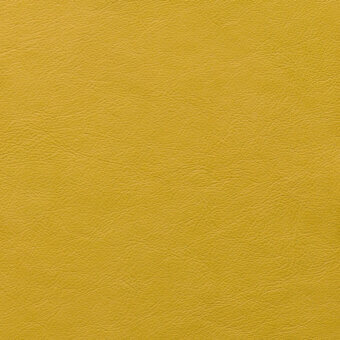 Mustard yellow leather texture with granular surface, displaying irregular wrinkles and a matte finish, suggesting natural grain and durability.