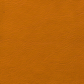 Mustard-yellow leather texture displaying a dense network of fine wrinkles and a smooth, slightly glossy finish with uneven light reflection.