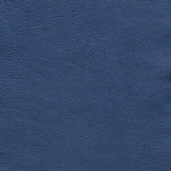 Deep blue leather texture with a dense granular pattern and subtle wrinkles, exhibiting a matte finish and consistent medium-dark tone.