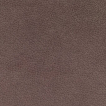 Brown leather texture with a dense pebbled grain, matte finish, and subtle tonal variations, suitable for upholstery applications.