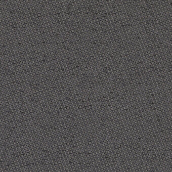 Dark gray woven fabric texture with diagonal rib, displaying “bross fabric (a) chili col. 61171” text, matte finish, studio lighting.