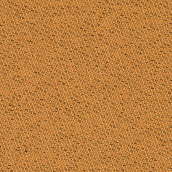 Orange woven fabric sample with diagonal texture, displaying brand text “bross > fabric (a) chili > col. 61173” in the lower left corner.
