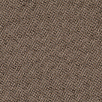 Brown woven fabric sample with diagonal texture, charcoal gray threads, and “bross fabric chili col. 61175” text detail.