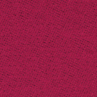 Chili red bross fabric texture with looped pile weave, matte finish, and compact construction; color code 64198.