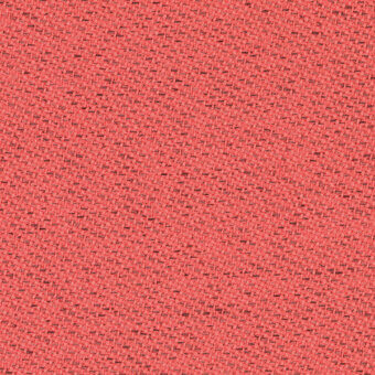 Coral-red bross fabric (col. 64199) with a dense, speckled weave and matte finish, showing a consistent, slightly irregular textile pattern.