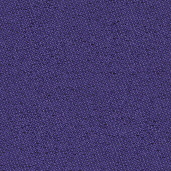 Purple woven fabric sample with granular texture and diagonal pattern, labeled “bross > fabric (a) chili > col. 65109” along the bottom edge.