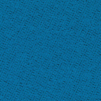 Blue woven fabric sample with granular texture, diagonal weave, and “bross chili col. 67085” label visible in the lower right corner.